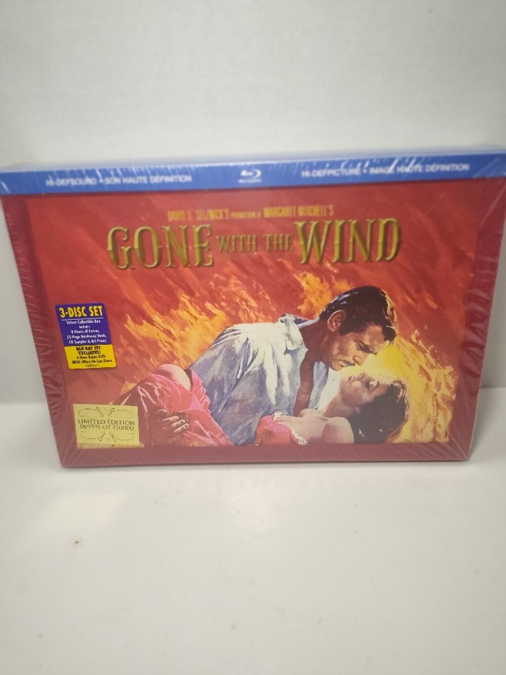Gone With The Wind 70th Anniversary Ultimate Collector's Edition Blu-ray Sealed